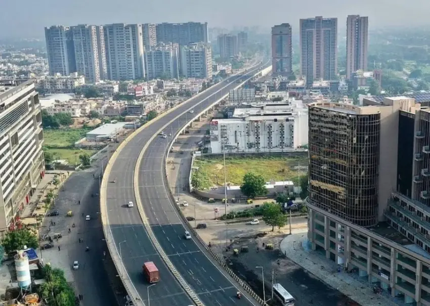 Ahmedabad residential skyline